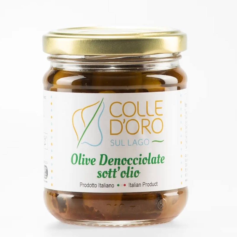 Olive verdi denocciolate sott’olio