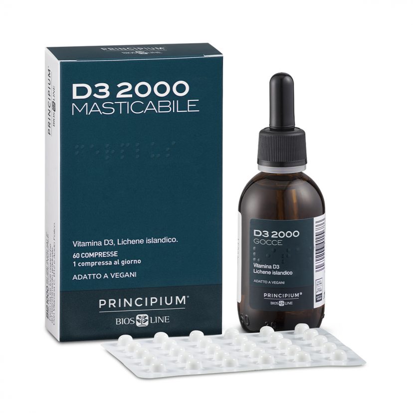 D3 2000 Vegetale Principium Bios Line 60 cpr