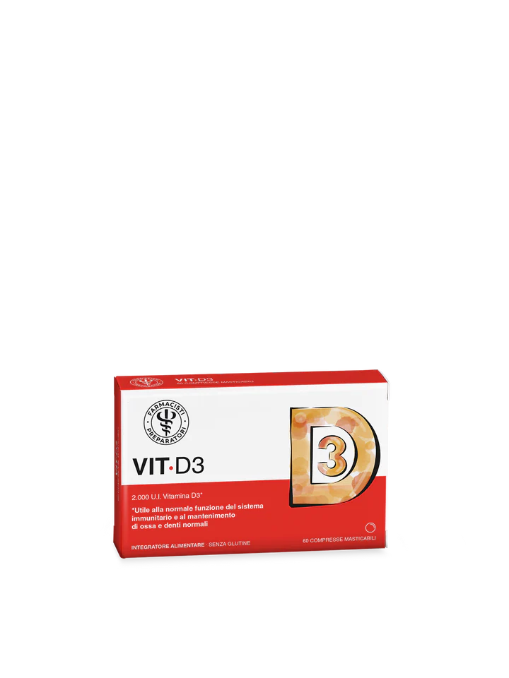 Farmacia Zappetti – Vitamina D3, 60 compresse
