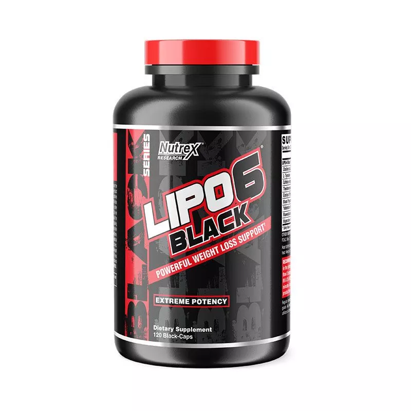 NUTREX Lipo 6 Black USA Version 120 cps - immagine 2