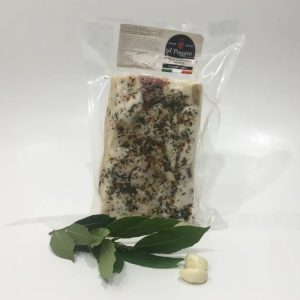 Lardo di Cinta Senese confezione da 1,5 kg. sottovuoto