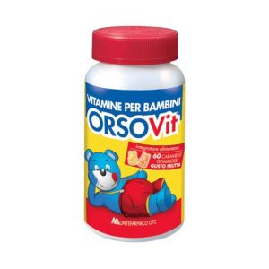 Montefarmaco ORSOVit 60 caramelle gommose gusto frutta