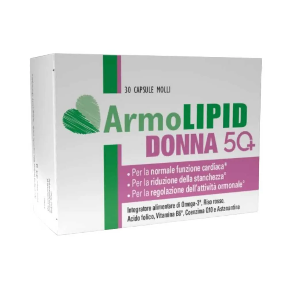 Meda Pharma Armolipid Donna 50+ 30 capsule molli
